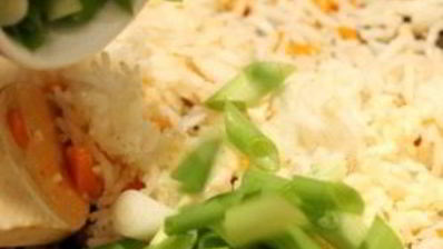 креветки с рисом