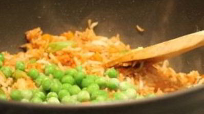 креветки с рисом