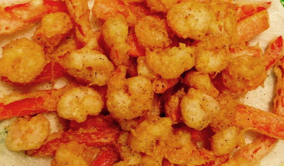 Рецепт креветок темпура