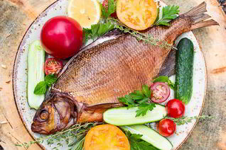 Лещ горячего копчения