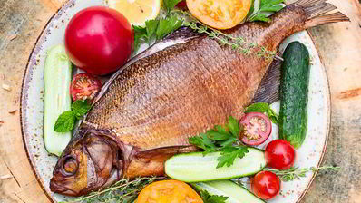 лещ горячего копчения