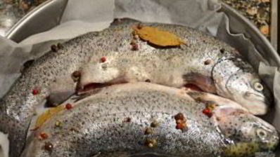 речная рыба в духовке