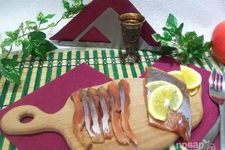 Рыба слабосоленая