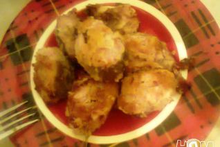 Рыба в горчично-гранатовом маринаде