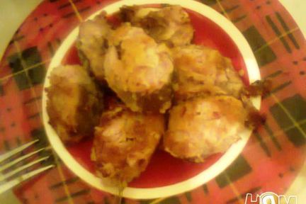 Рыба в горчично-гранатовом маринаде