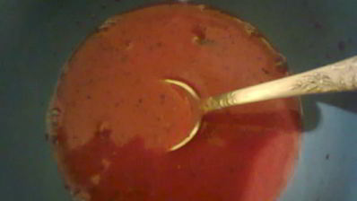 рыба в горчично-гранатовом маринаде