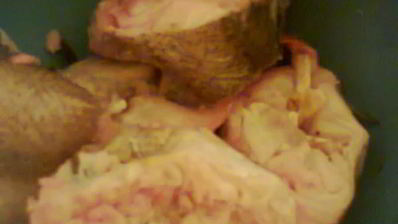 рыба в горчично-гранатовом маринаде