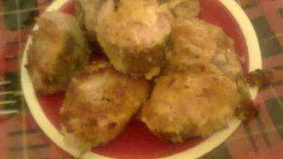 рыба в горчично-гранатовом маринаде