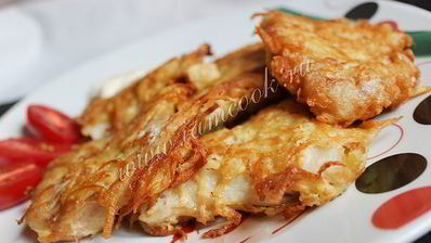рыба в картофельном кляре