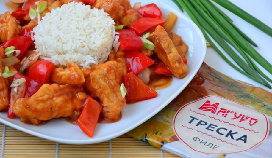 Рецепт рыбы в кляре в кисло-сладком соусе