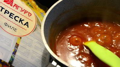 рыба в кляре в кисло-сладком соусе