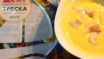 рыба в кляре в кисло-сладком соусе