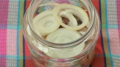 сельдь в горчичном маринаде