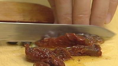 семга с тушеными овощами