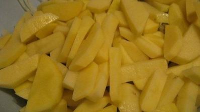 скумбрия, запеченная с картошкой в духовке