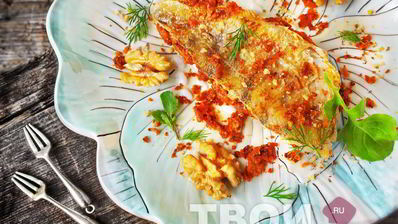 судак в духовке