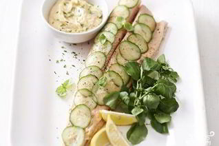 Запеченная горбуша в фольге