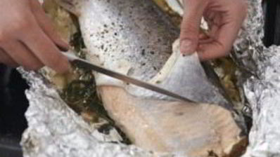 запеченная горбуша в фольге