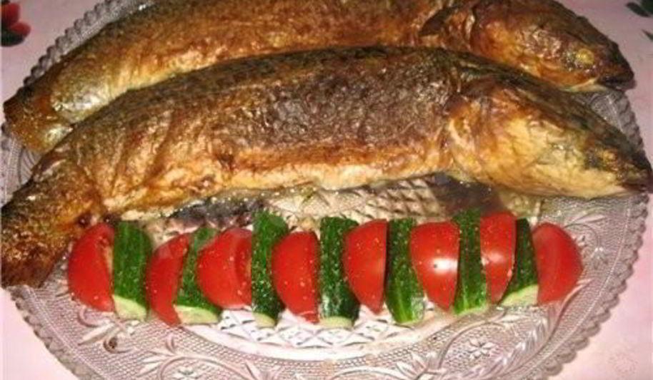 Рецепт запеченной кефали
