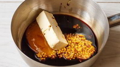 запеченный лосось в медово-горчичном соусе