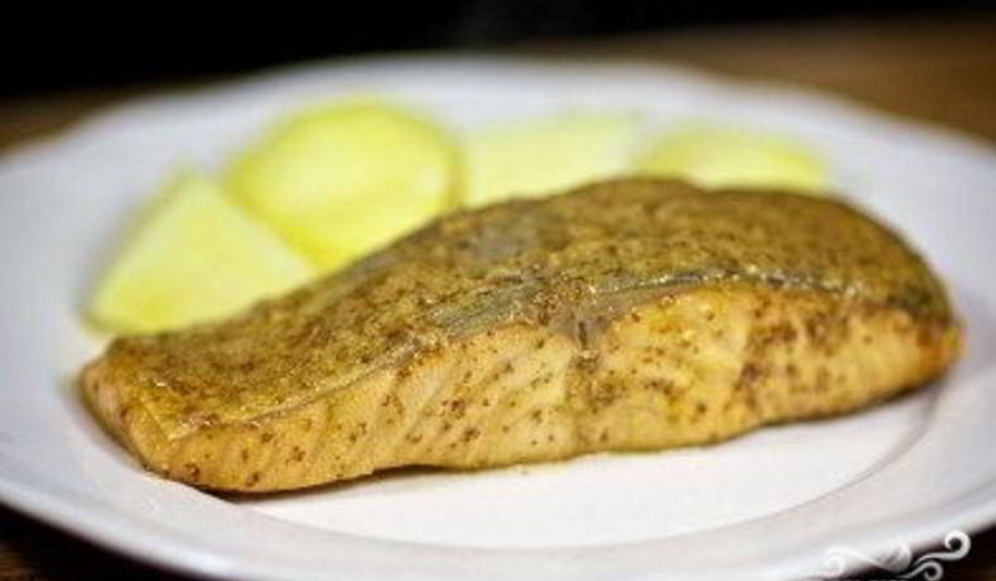 Рецепт жареного лосося