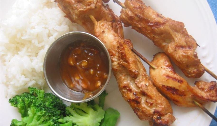 Рецепт индонезийского куриного шашлыка сатай