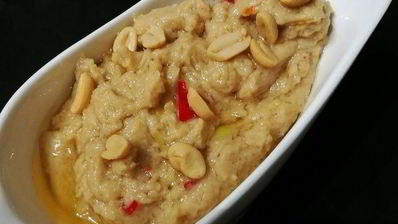 куриные шашлычки с арахисовым соусом