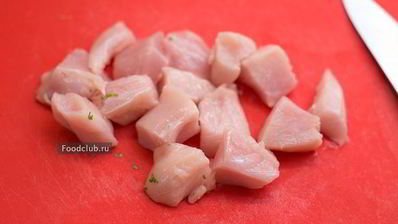 куриные шашлычки с овощами