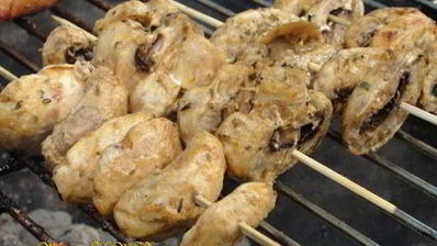 шашлычки грибные