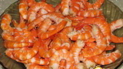 шашлычки из креветок