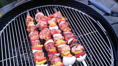 шашлычок из индюшки с розмарином