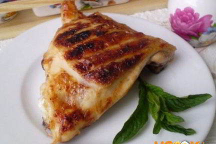 Шашлык из бедрышек