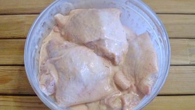 шашлык из бедрышек