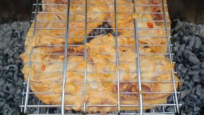 шашлык из бедрышек