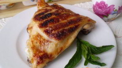 шашлык из бедрышек