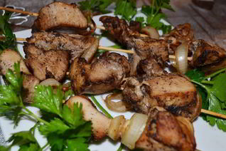 Шашлык из духовки