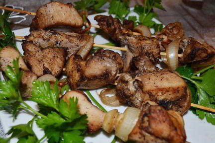 Шашлык из духовки