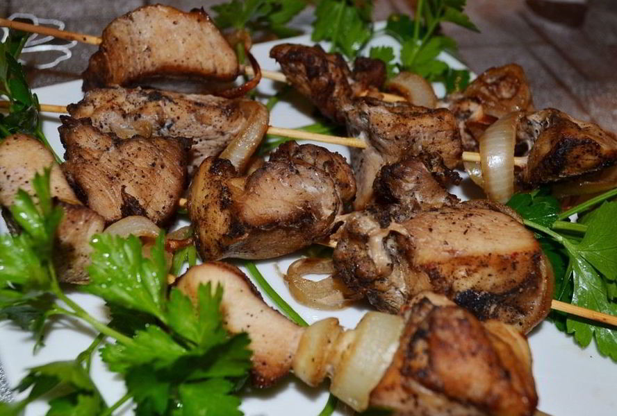 Шашлык из духовки