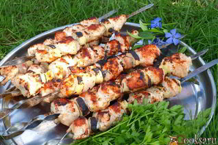 Шашлык из индейки