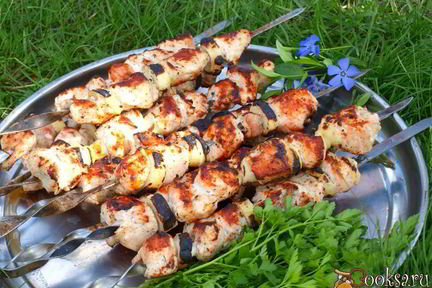 Шашлык из индейки