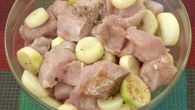 шашлык из индейки