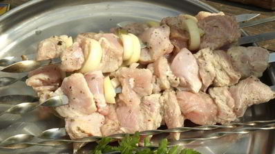 шашлык из индейки