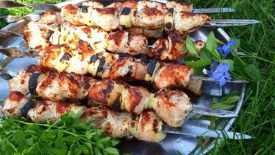 шашлык из индейки