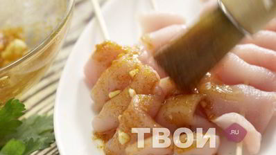 шашлык из кролика