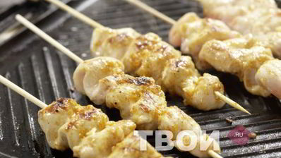 шашлык из кролика