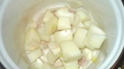 шашлык из курицы на сковороде