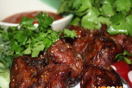 Шашлык из лопатки