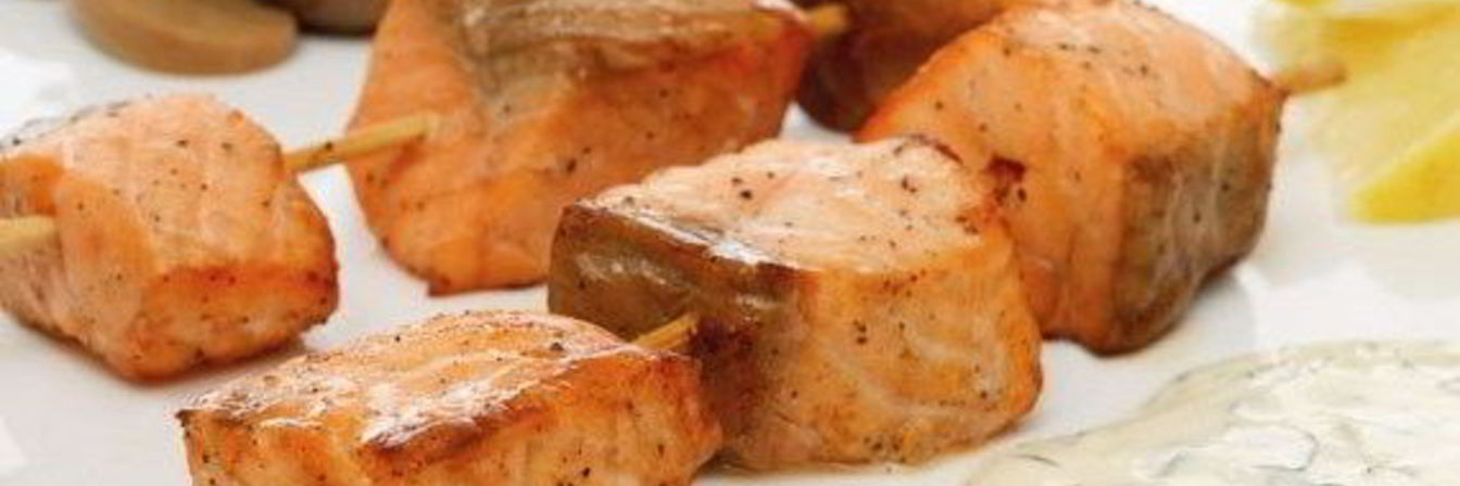 Шашлык из лосося