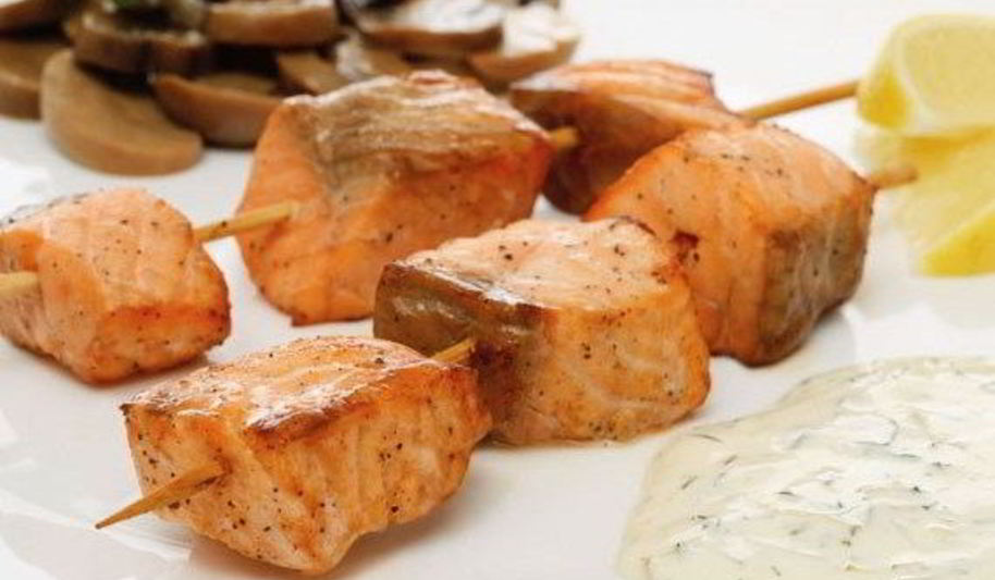 Рецепт шашлыка из лосося