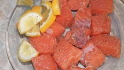 шашлык из семги